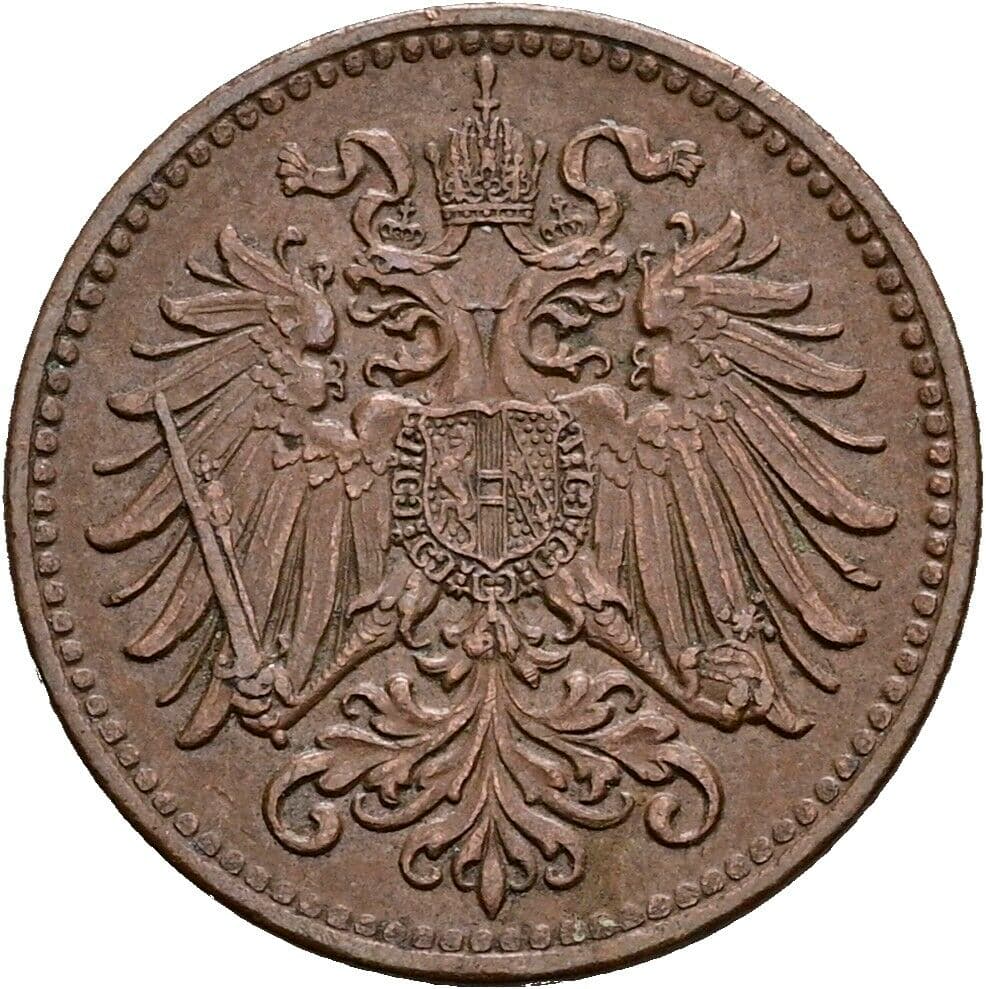 1 Heller Franz Joseph I. 1848-1916 1911 – Rückseite