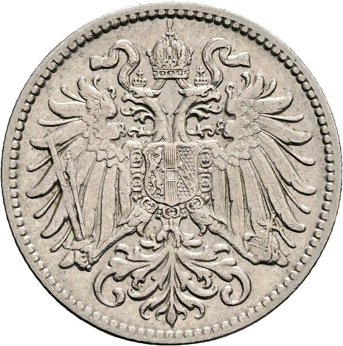 10 Heller Franz Joseph I. 1848-1916 1909 – Rückseite