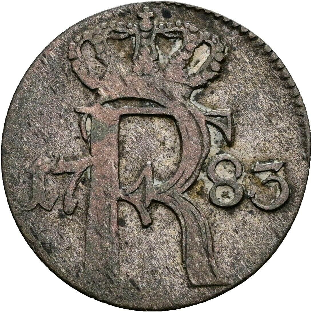 1/24 Taler Friedrich II. der Große 1740-1786 1783 – Rückseite