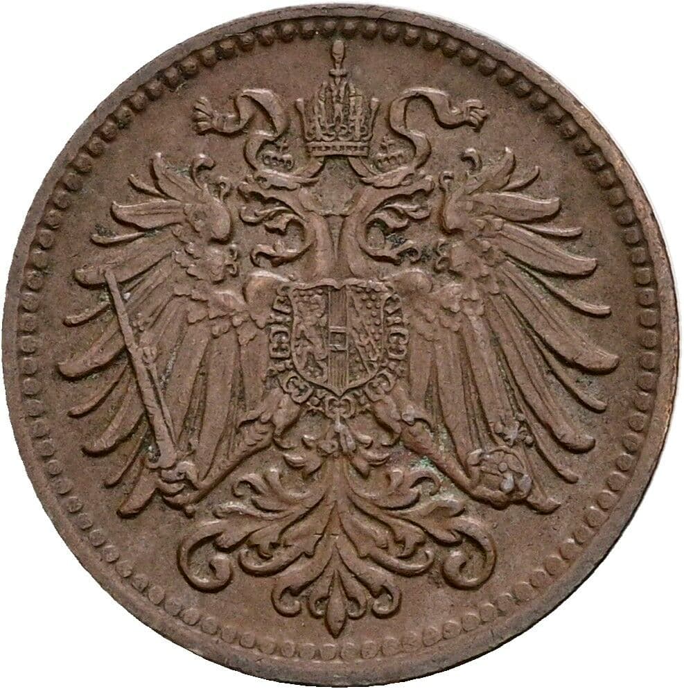 1 Heller Franz Joseph I. 1848-1916 1912 – Rückseite