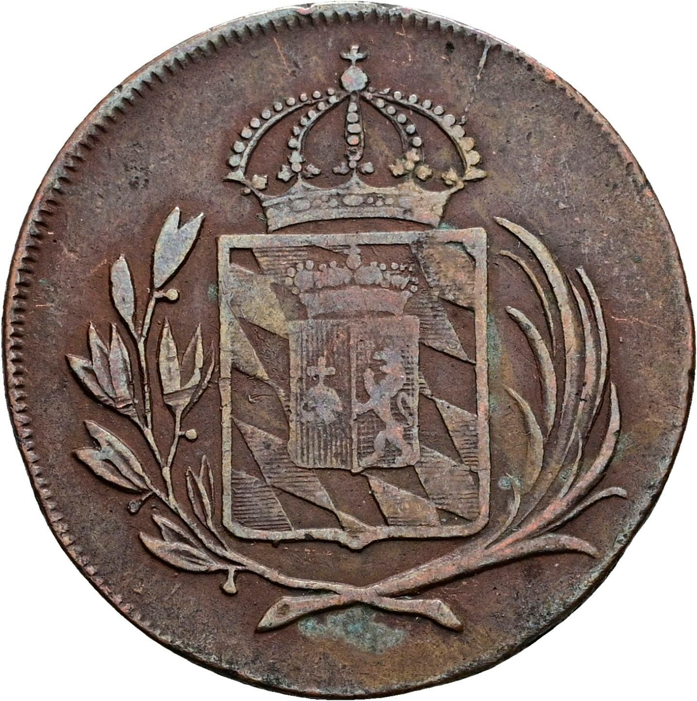 Baierische Landmünze / 1 Kreuzer