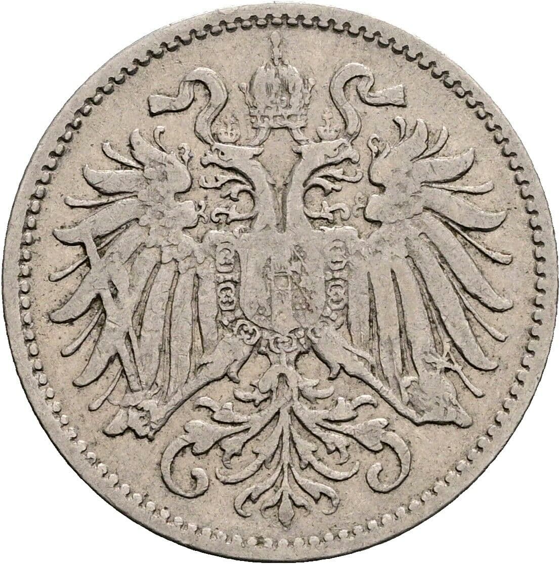 10 Heller Franz Joseph I. 1848-1916 1893 – Rückseite