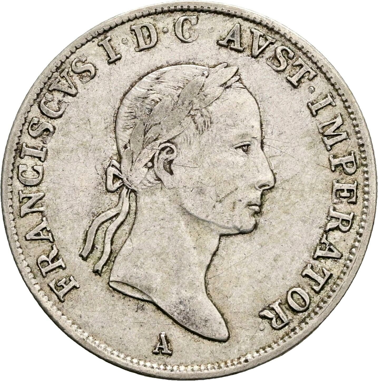 20 Kreuzer Franz II.(I.) 1792-1835 1831 A, Wien – Vorderseite
