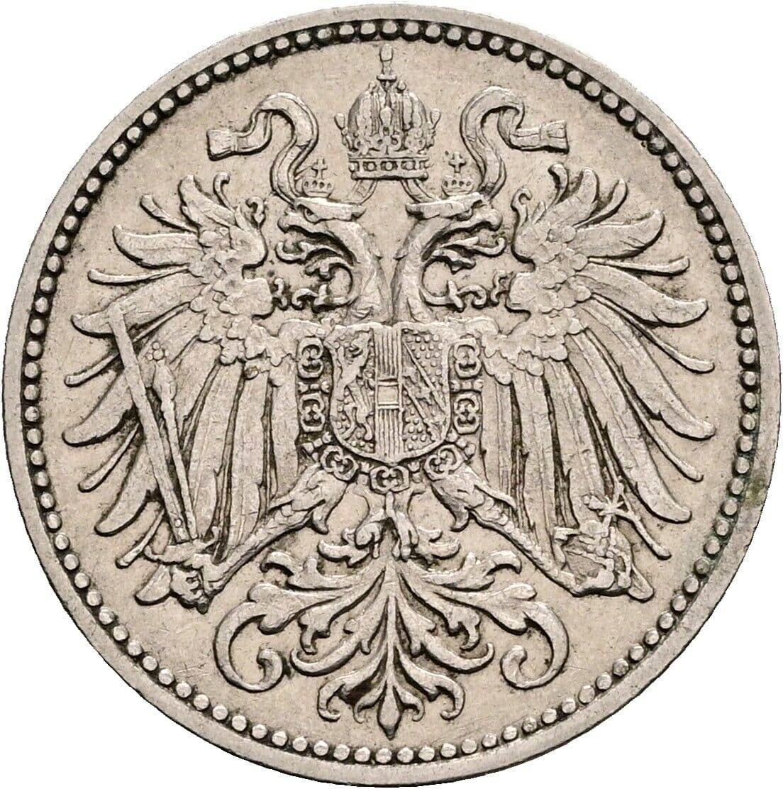 10 Heller Franz Joseph I. 1848-1916 1895 – Rückseite