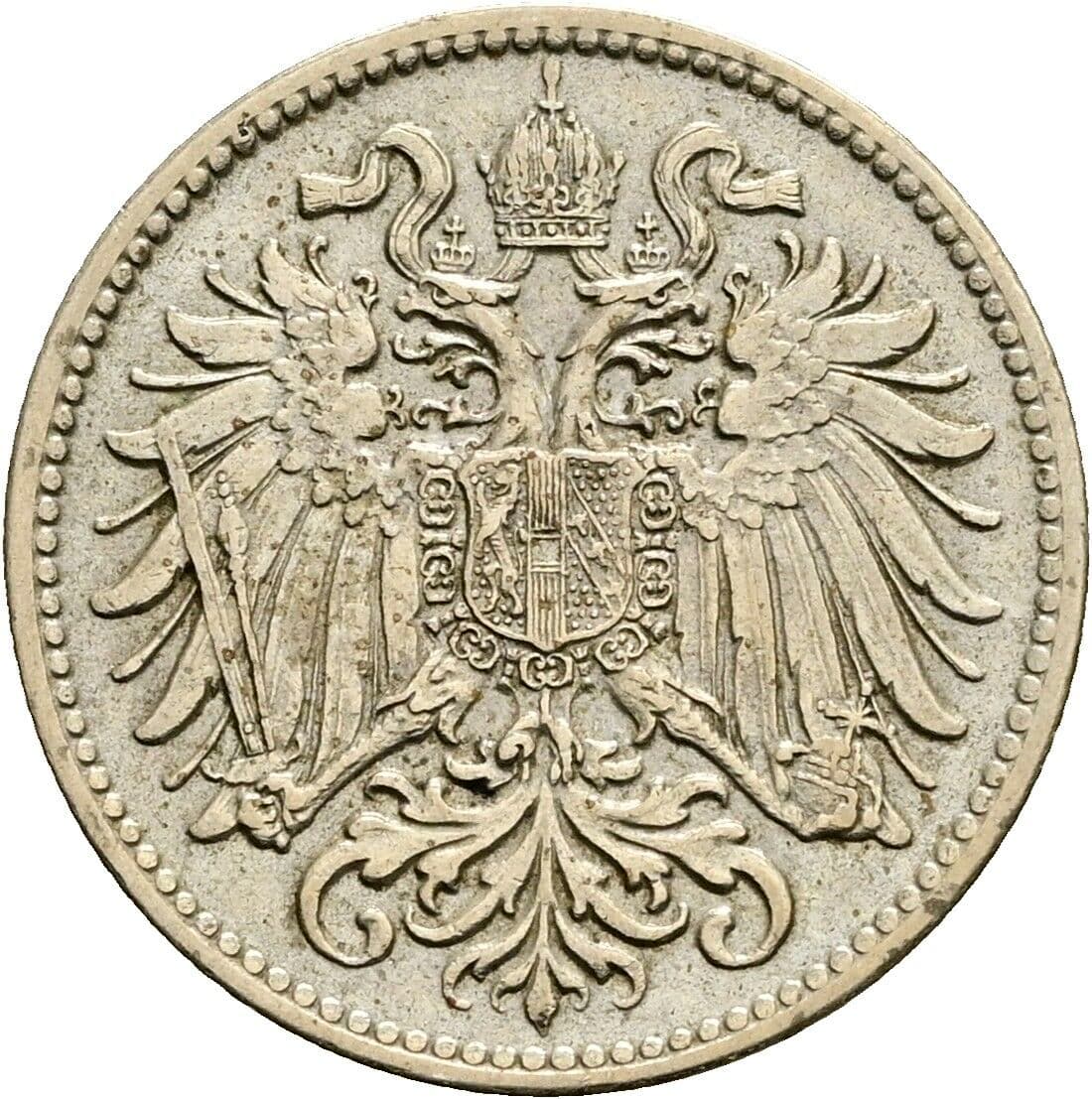 10 Heller Franz Joseph I. 1848-1916 1916 – Rückseite