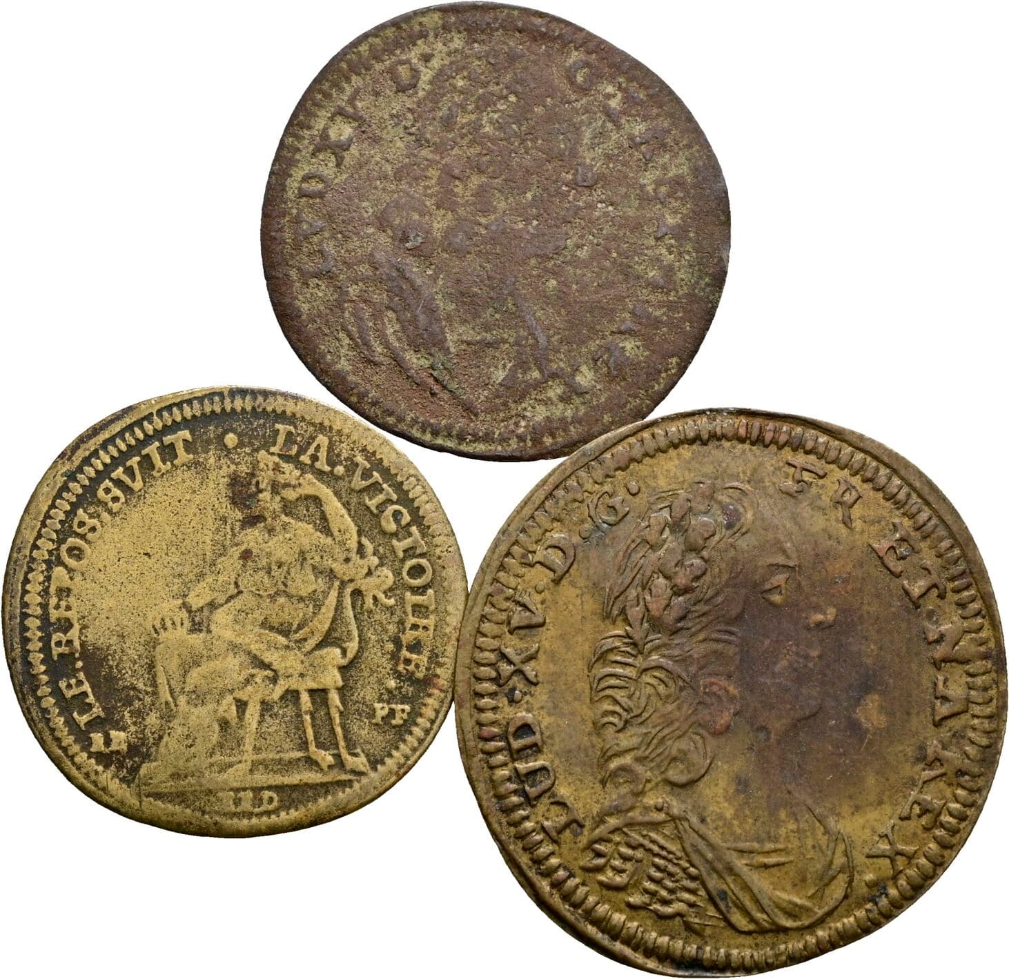 Rechenpfennig / Lot 3 Stück