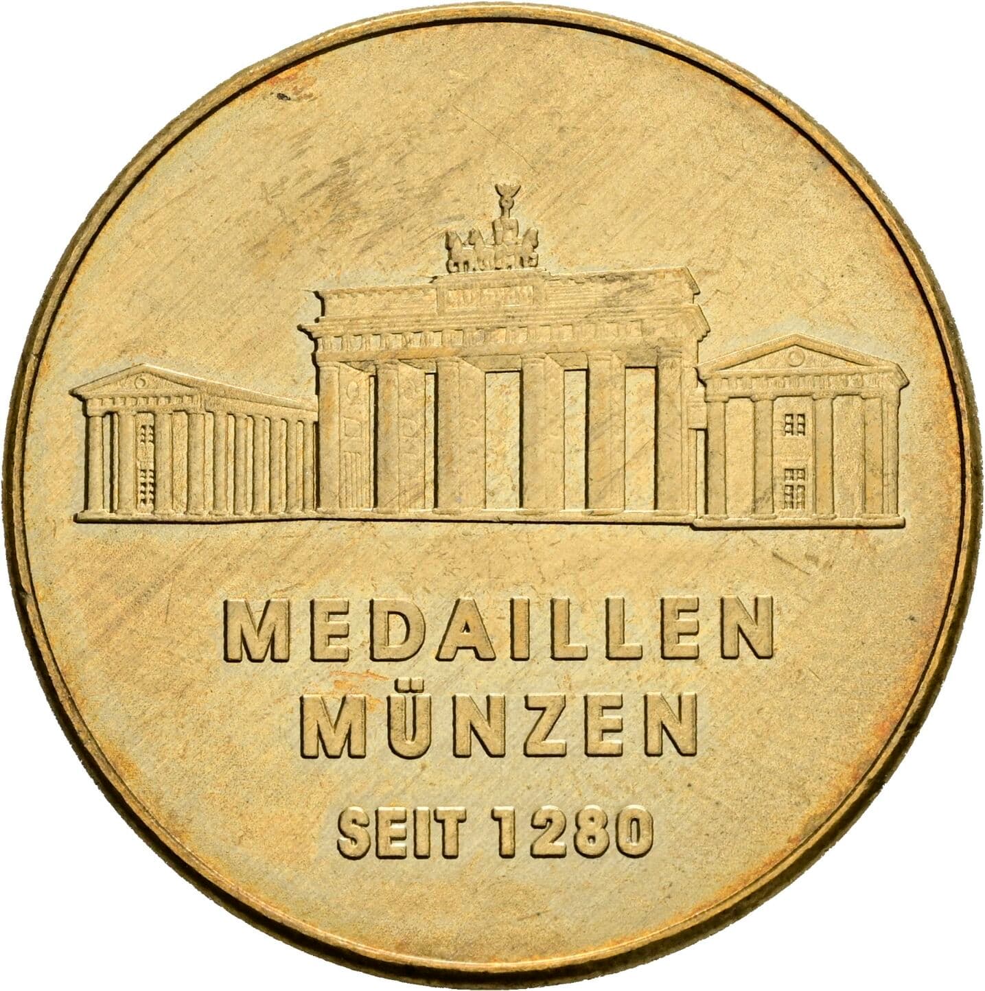 Medaille auf die staatliche Münze Berlin