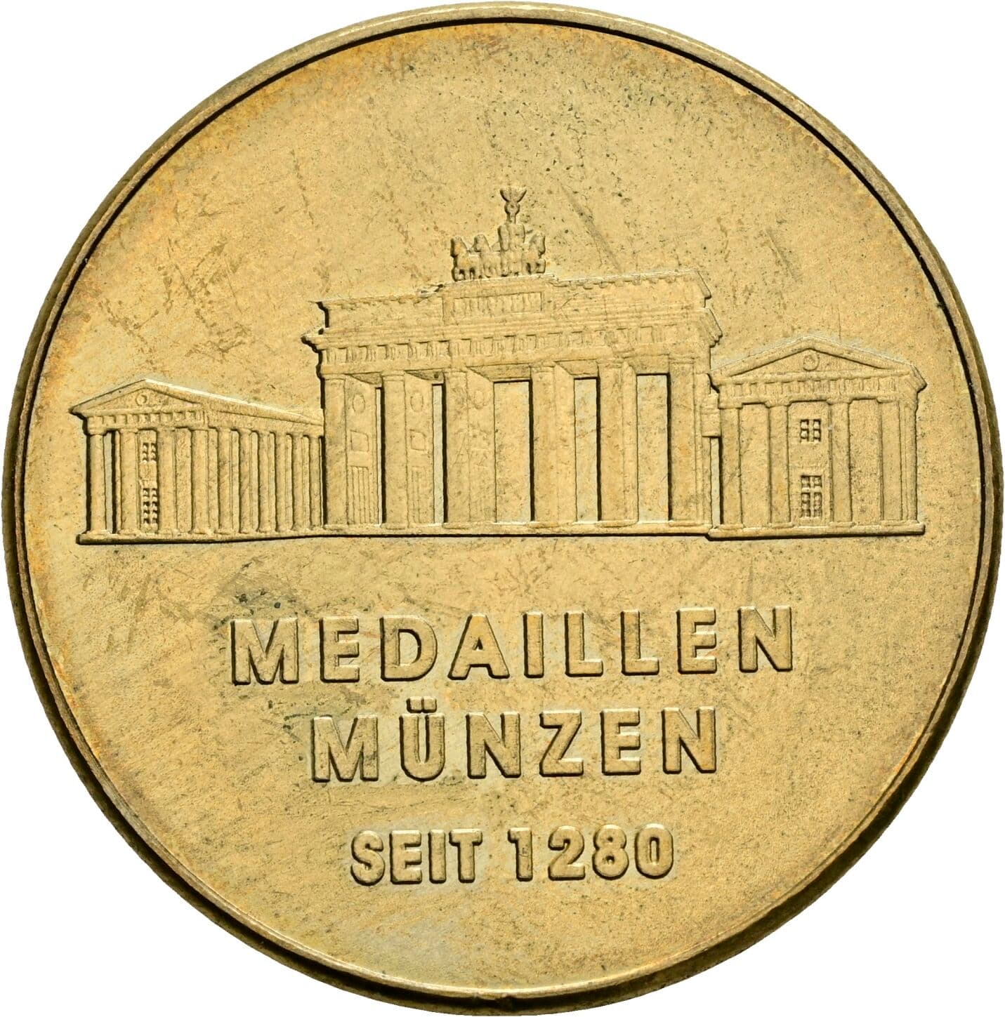 Medaille auf die staatliche Münze Berlin