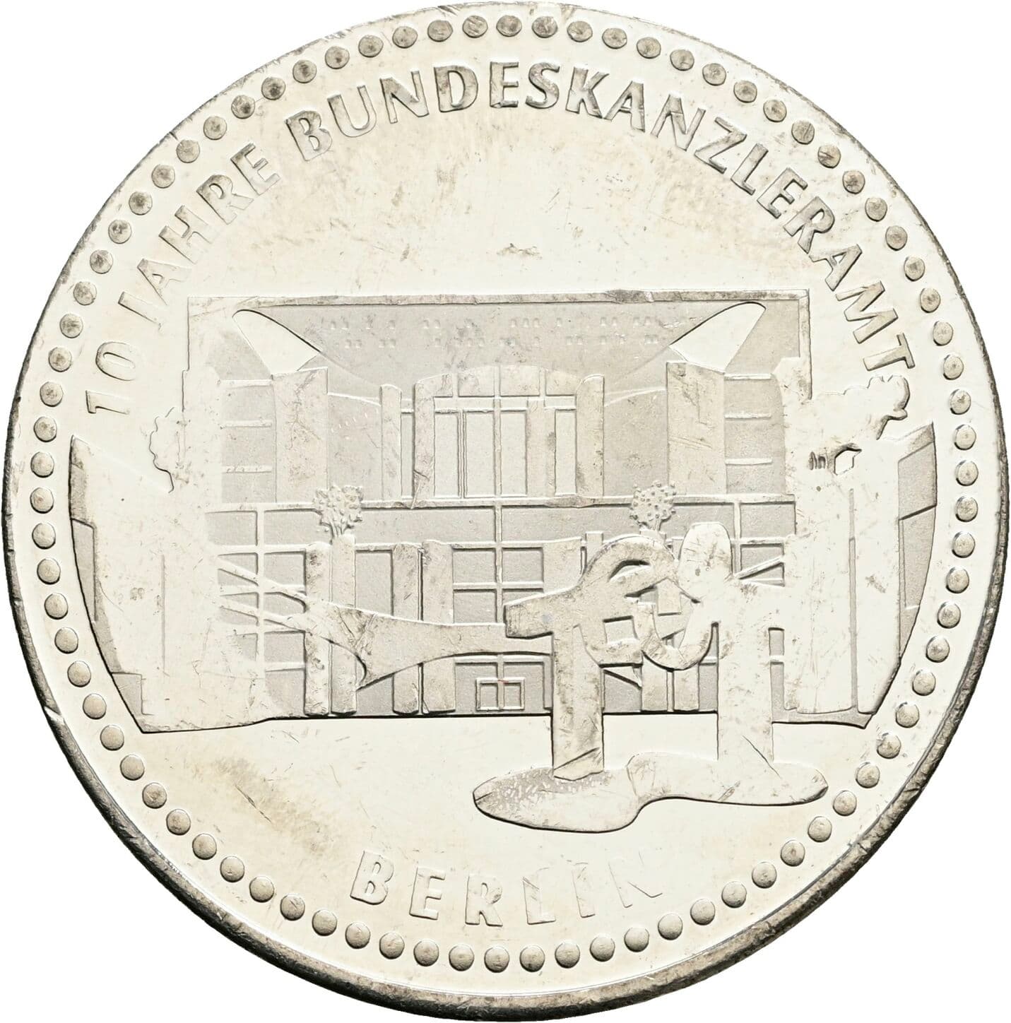 Medaille auf die 40. World Money Fair