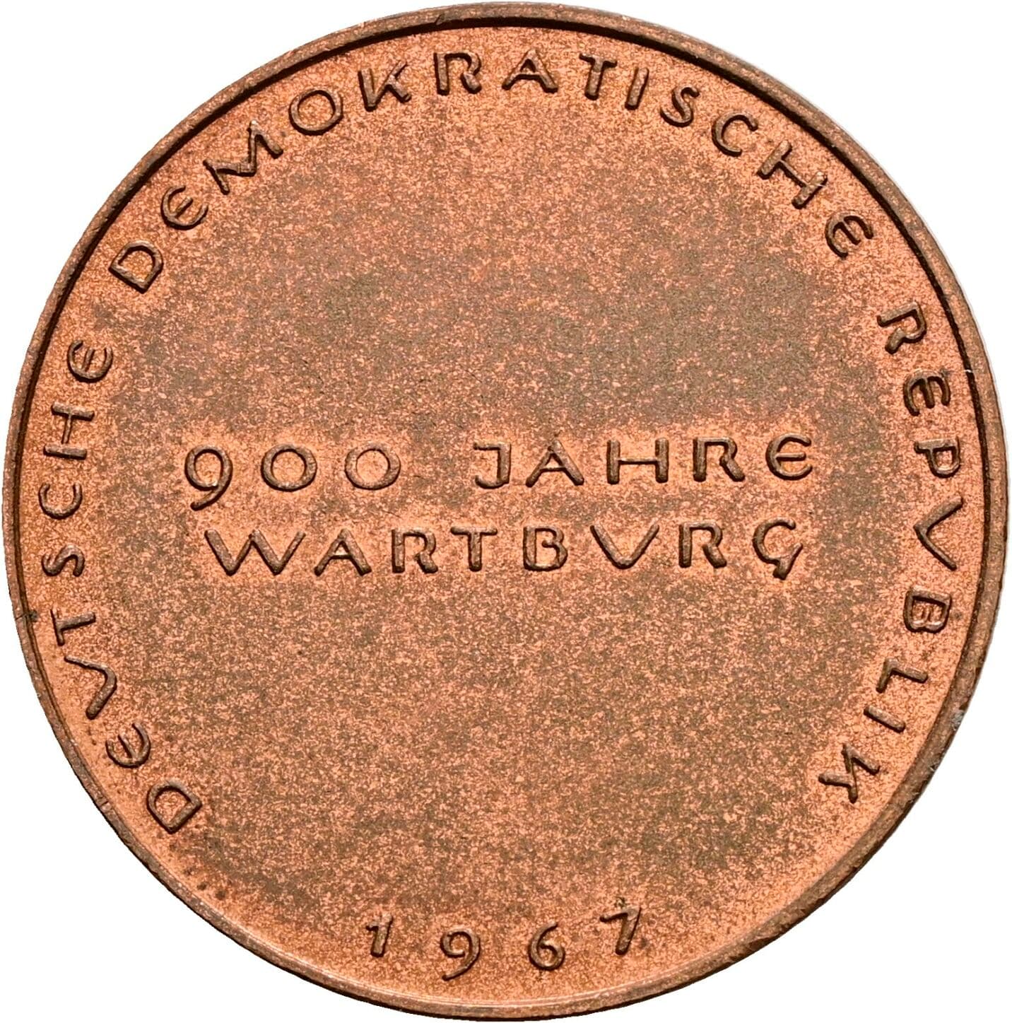 Jeton auf 900 Jahre Wartburg