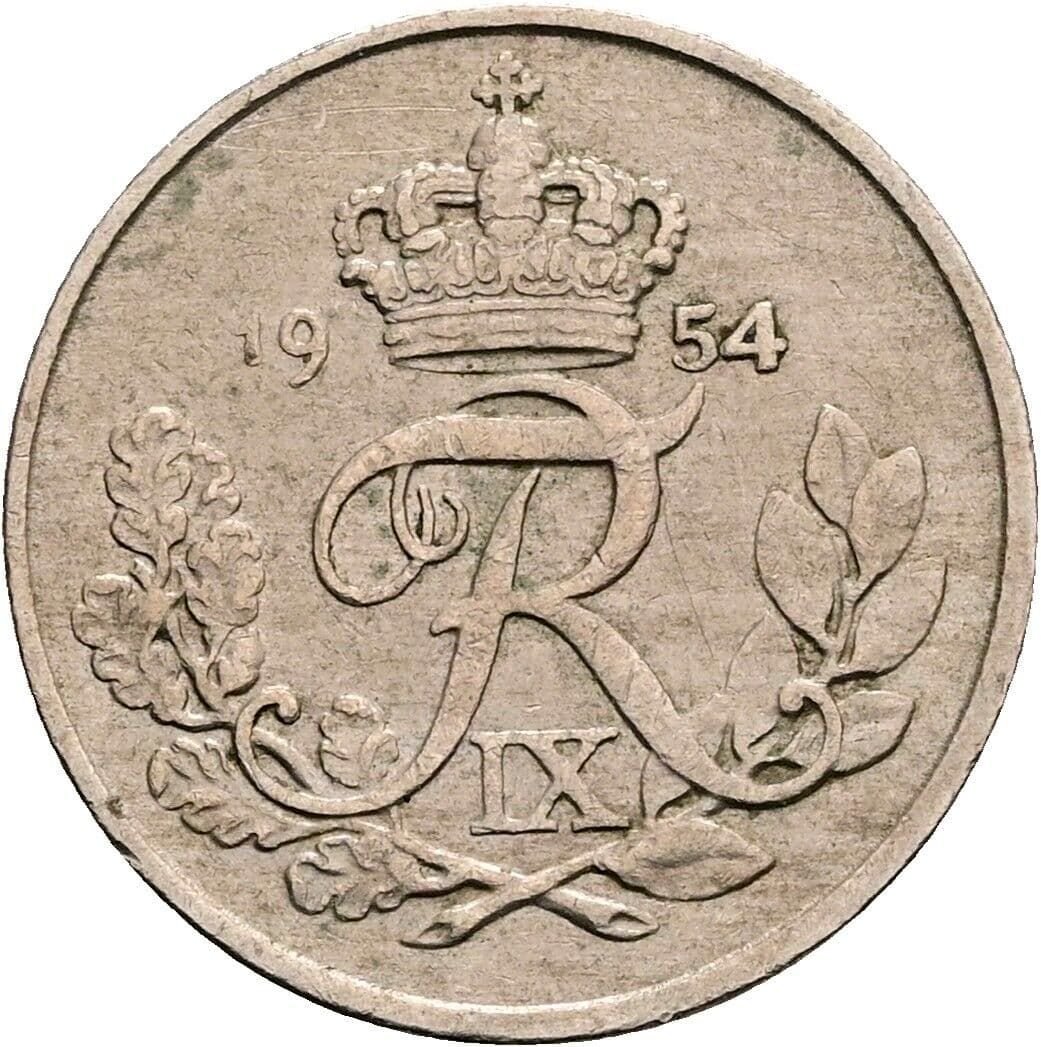 10 Öre 1954 – Rückseite