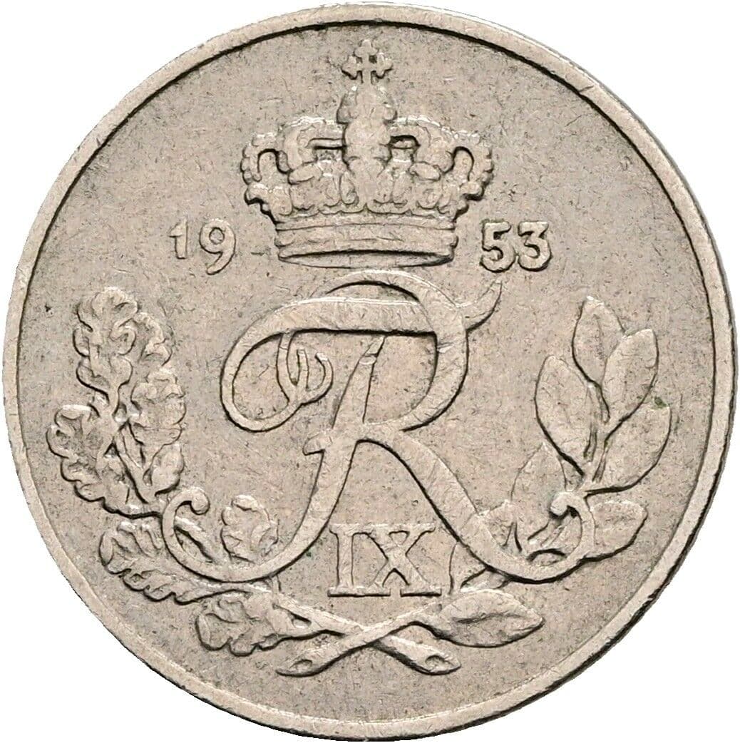 10 Öre 1953 – Rückseite