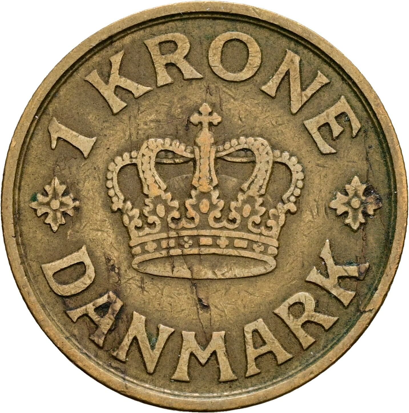 1 Krone 1929 – Vorderseite