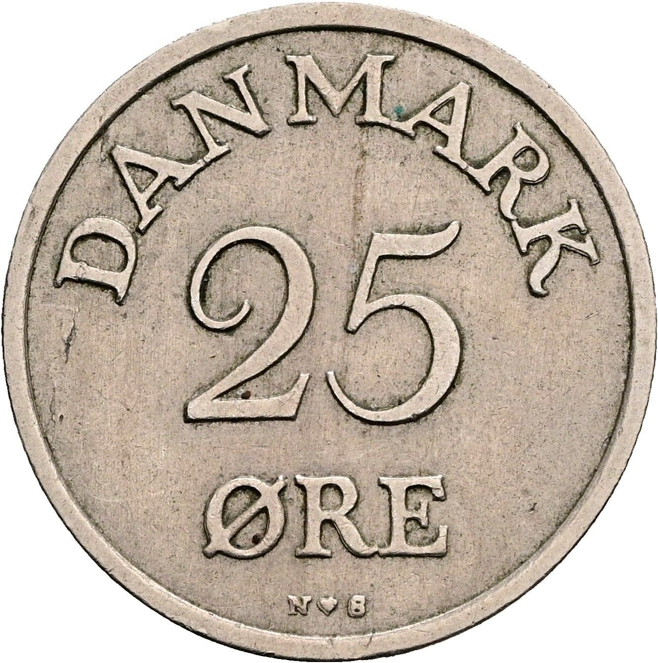 25 Öre 1952 – Vorderseite