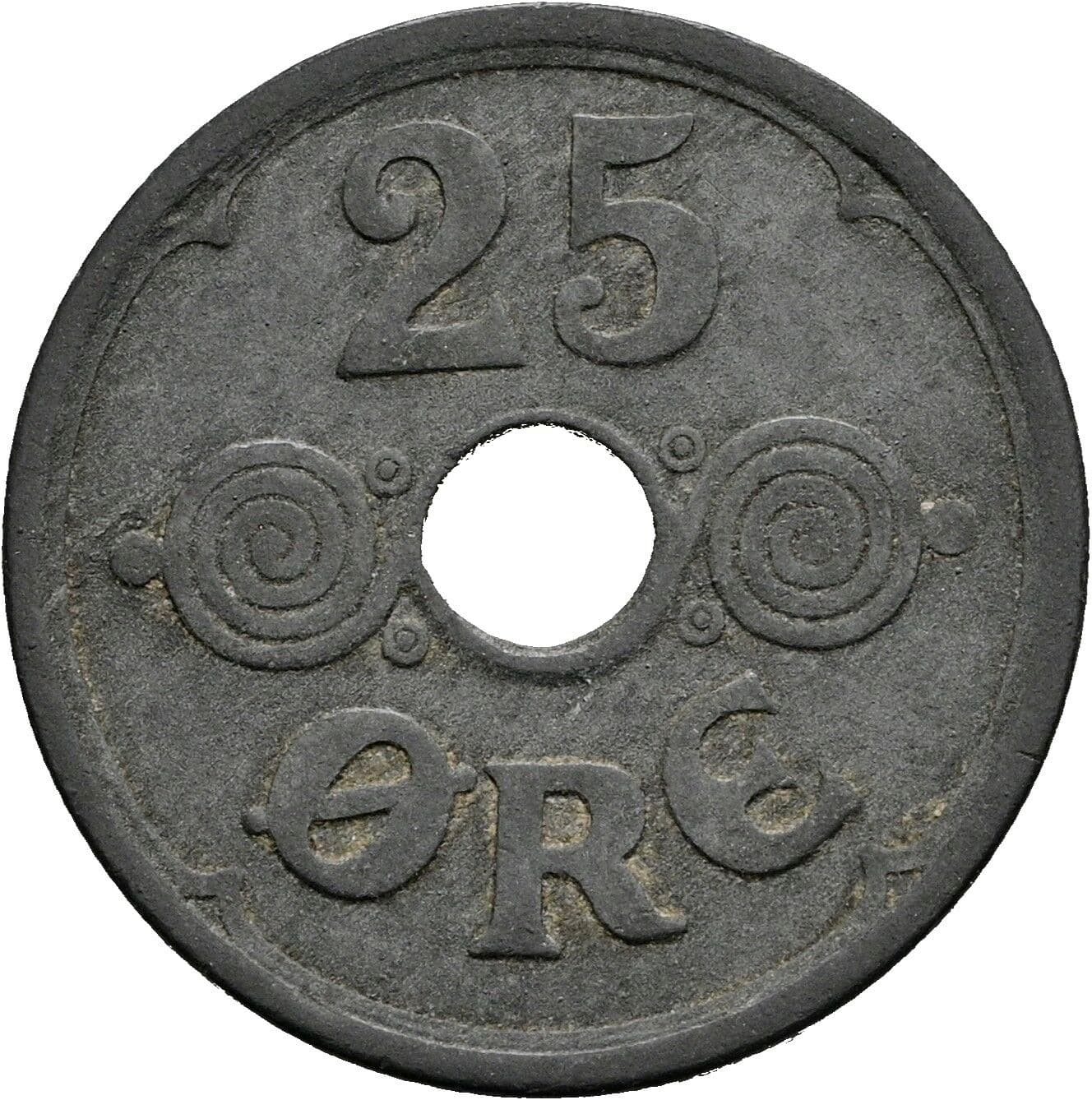 25 Öre 1944 – Vorderseite