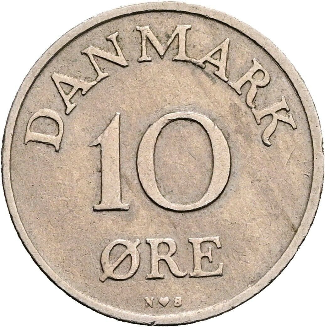 10 Öre 1952 – Vorderseite