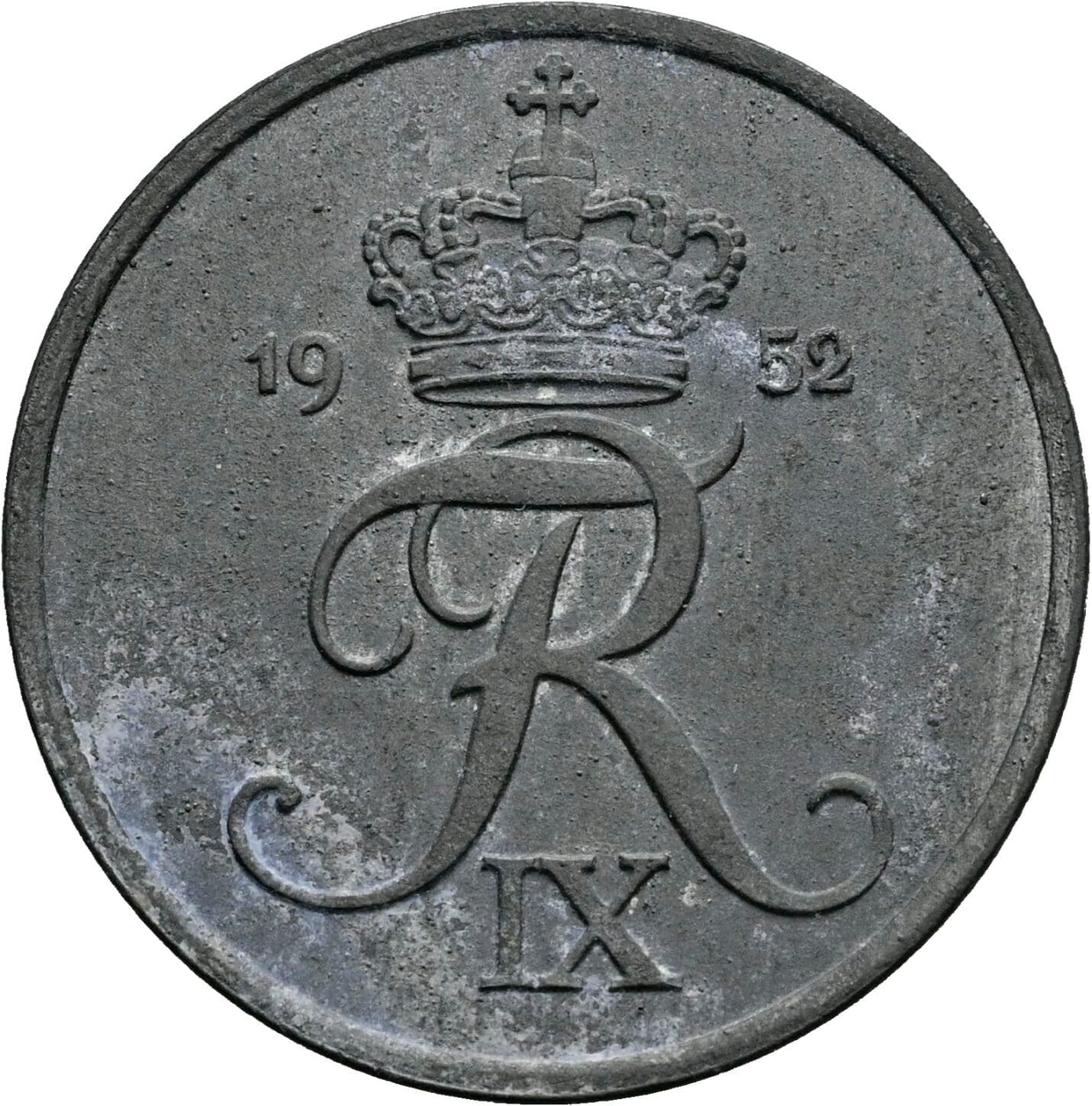 5 Öre 1952 – Rückseite