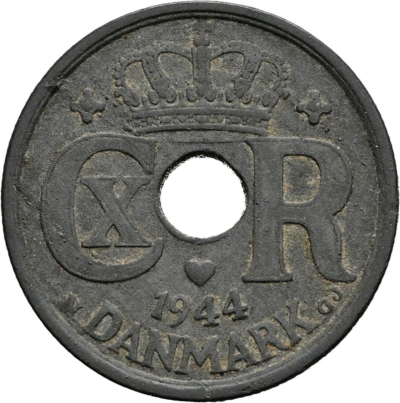 25 Öre 1944 – Rückseite