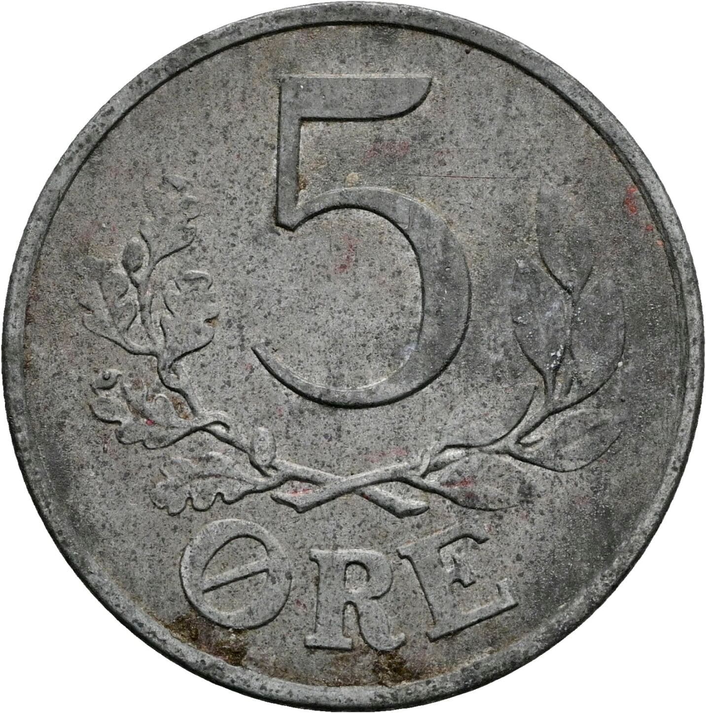 5 Öre 1943 – Vorderseite