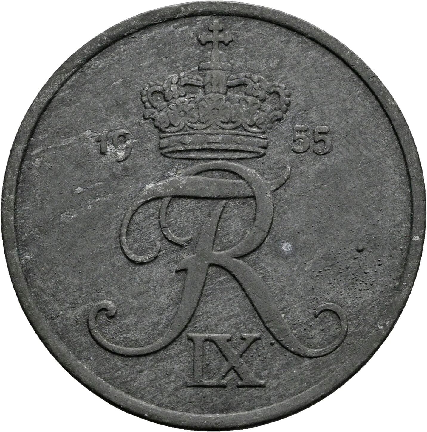5 Öre 1955 – Rückseite