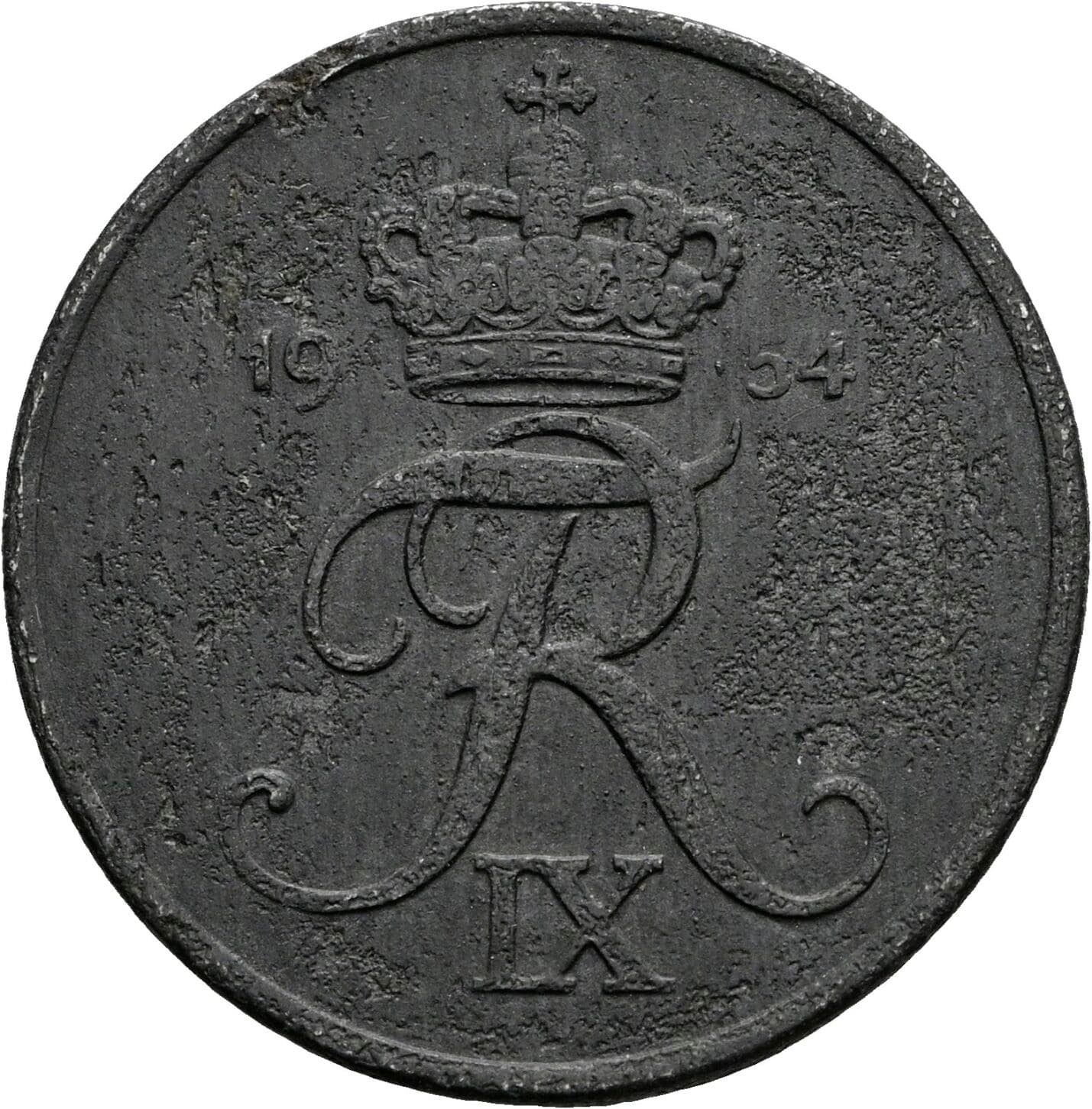 5 Öre 1954 – Rückseite