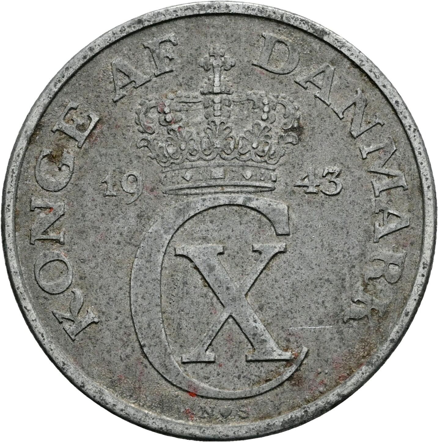 5 Öre 1943 – Rückseite