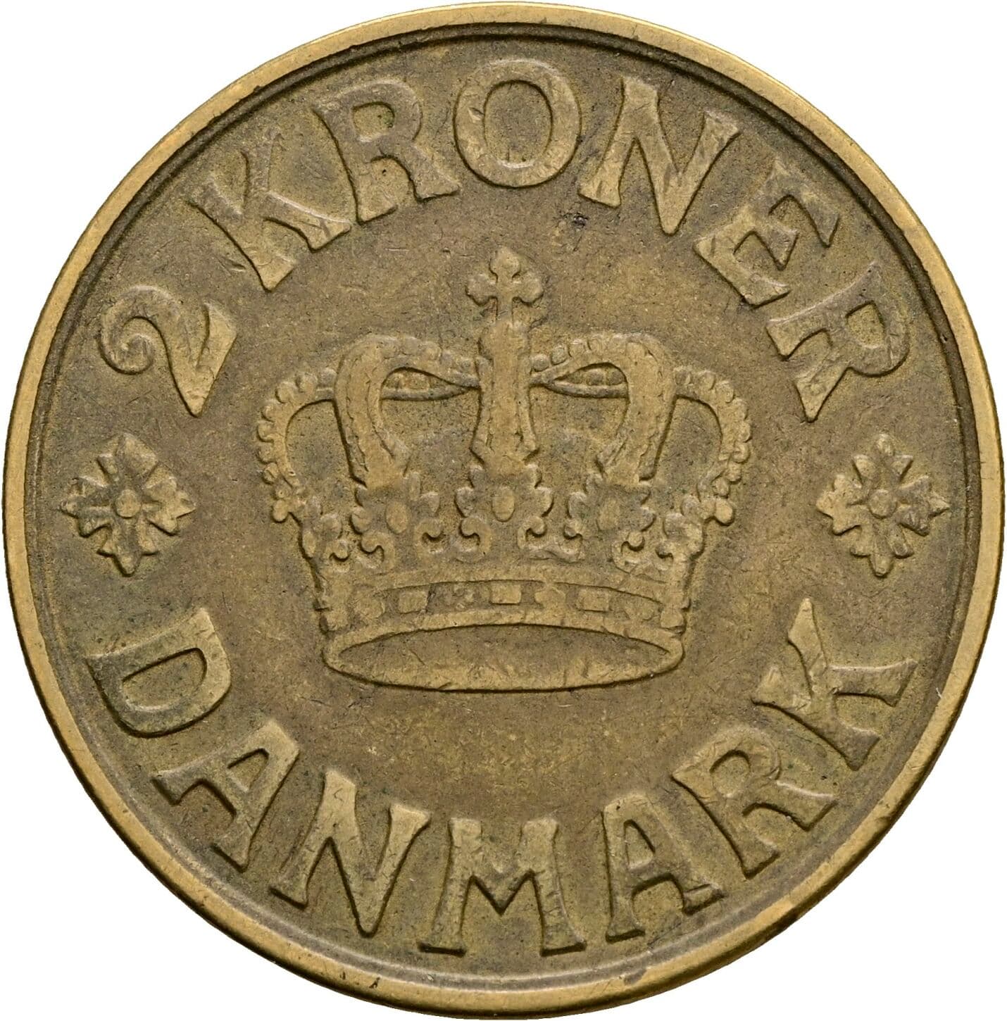 2 Kroner 1925 – Vorderseite