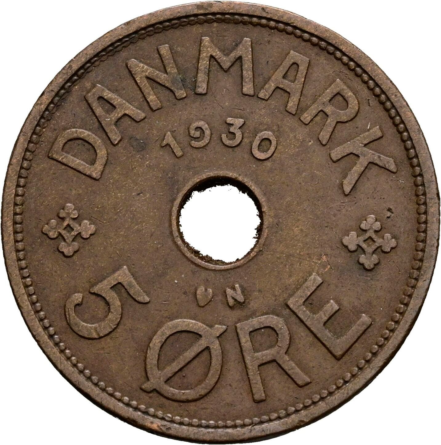 5 Öre 1930 – Vorderseite