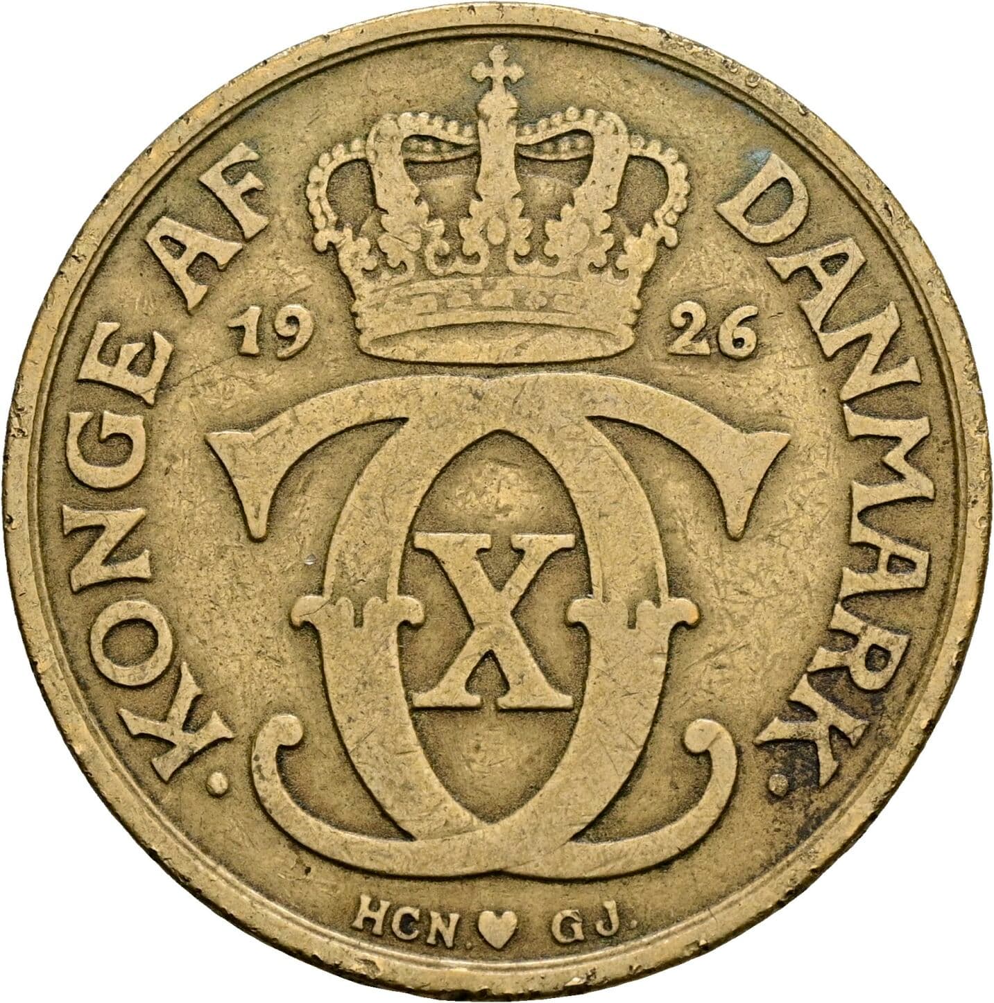 2 Kroner 1926 – Rückseite