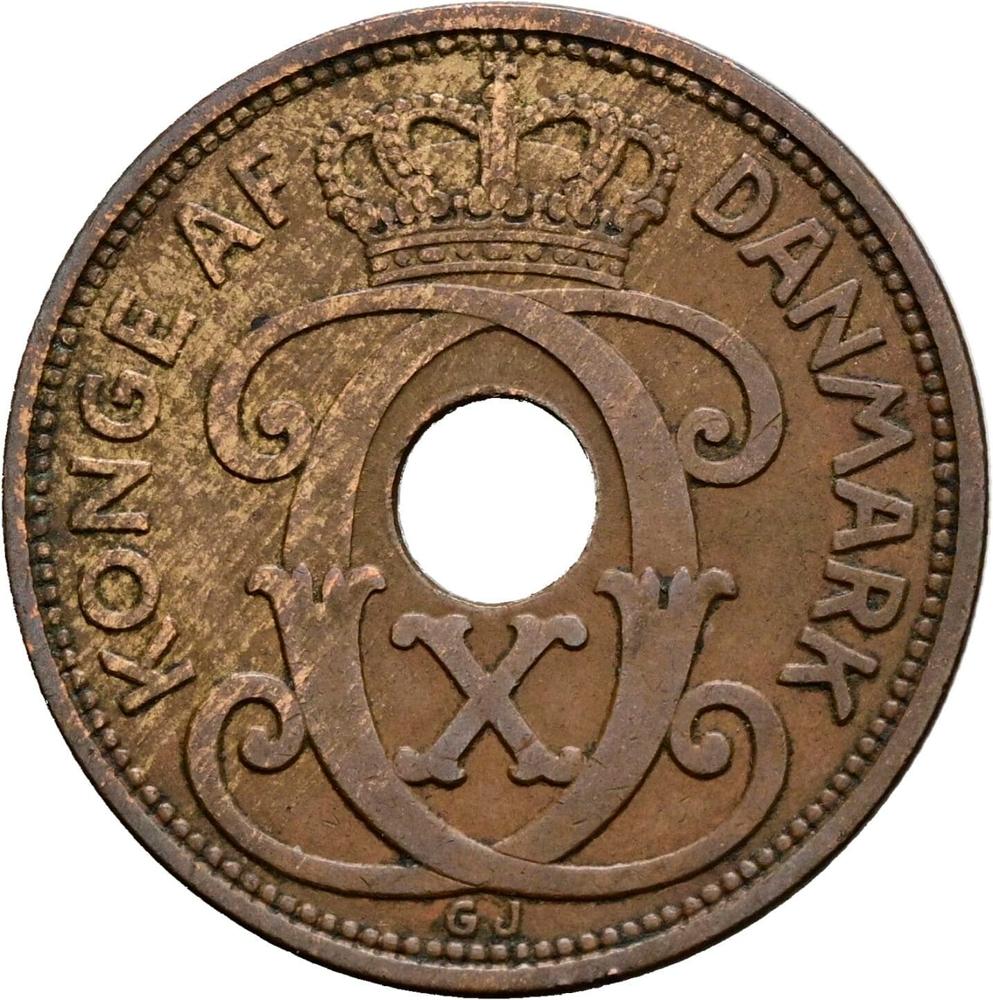 5 Öre 1934 – Rückseite