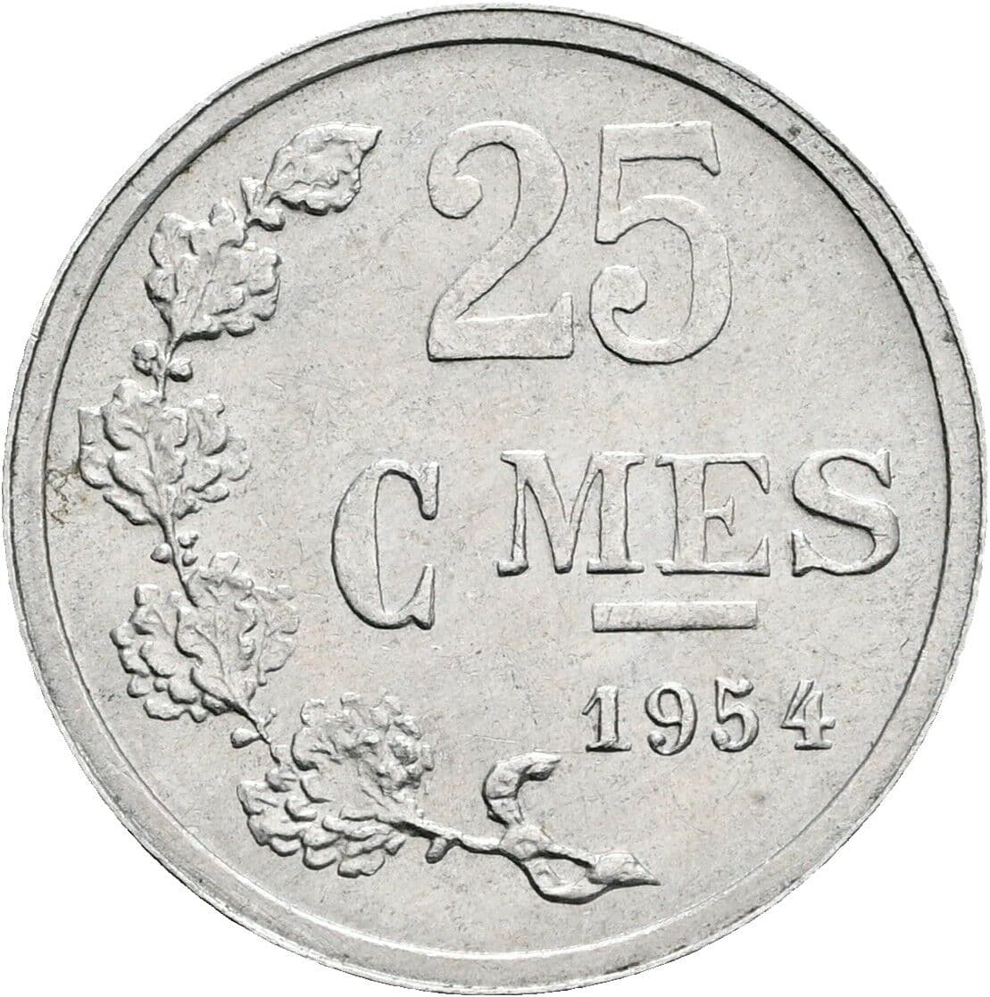 25 Centimes