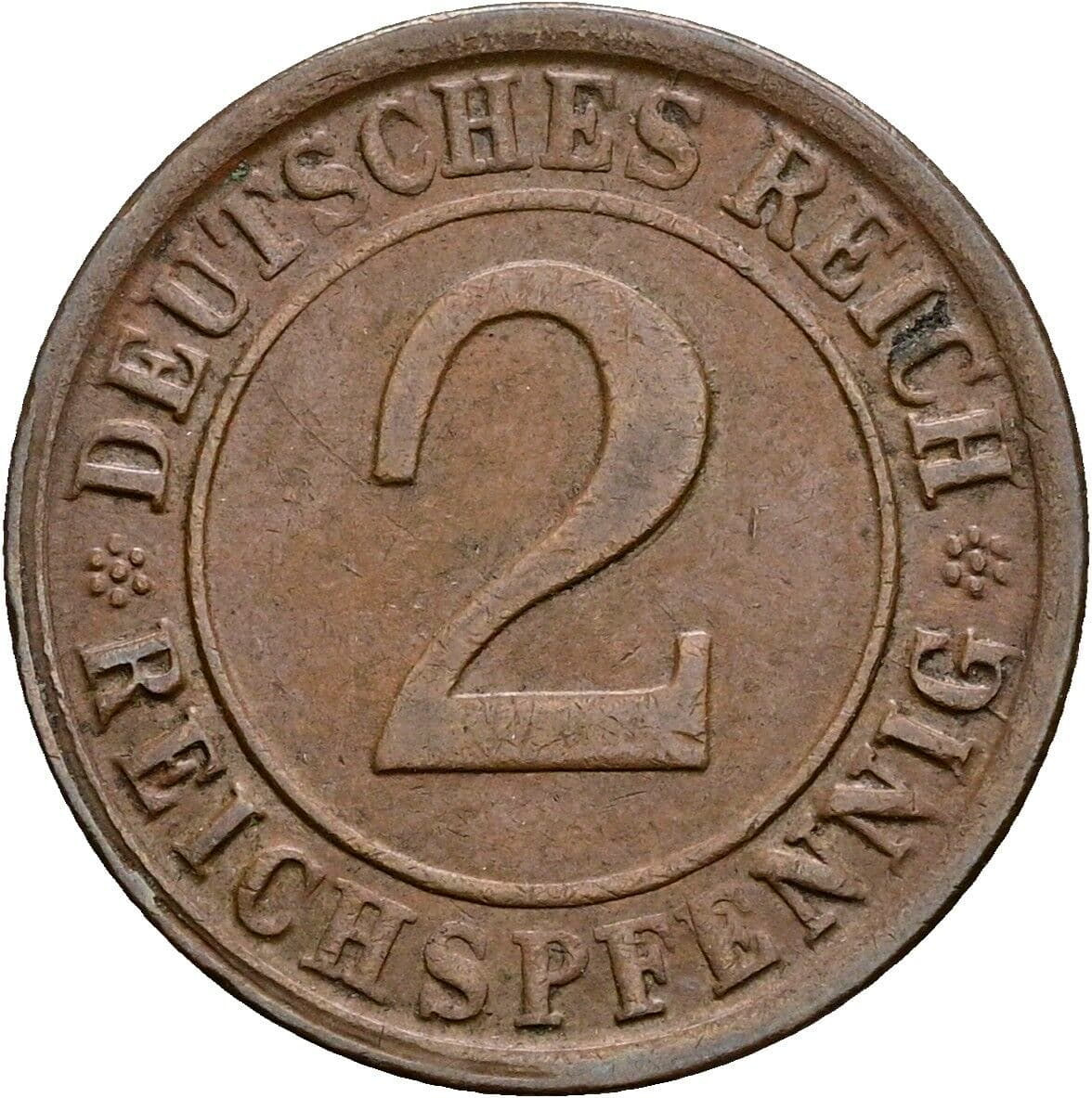 2 Reichspfennig