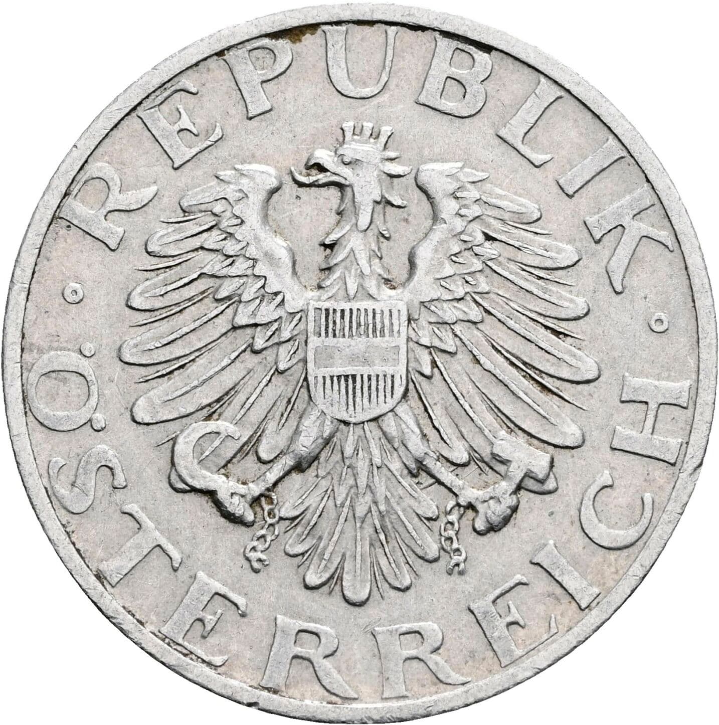 2 Schilling 1947 – Rückseite