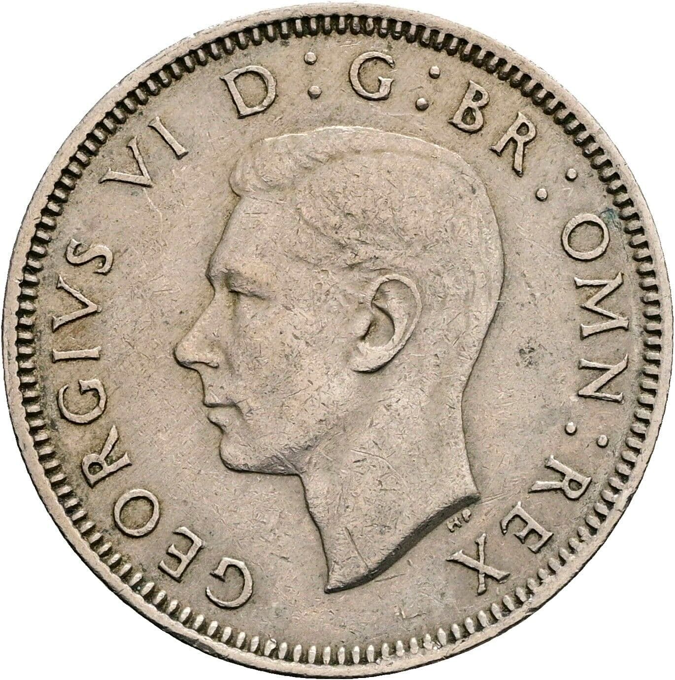 1 Shilling George VI. 1936-1952 1950 – Vorderseite