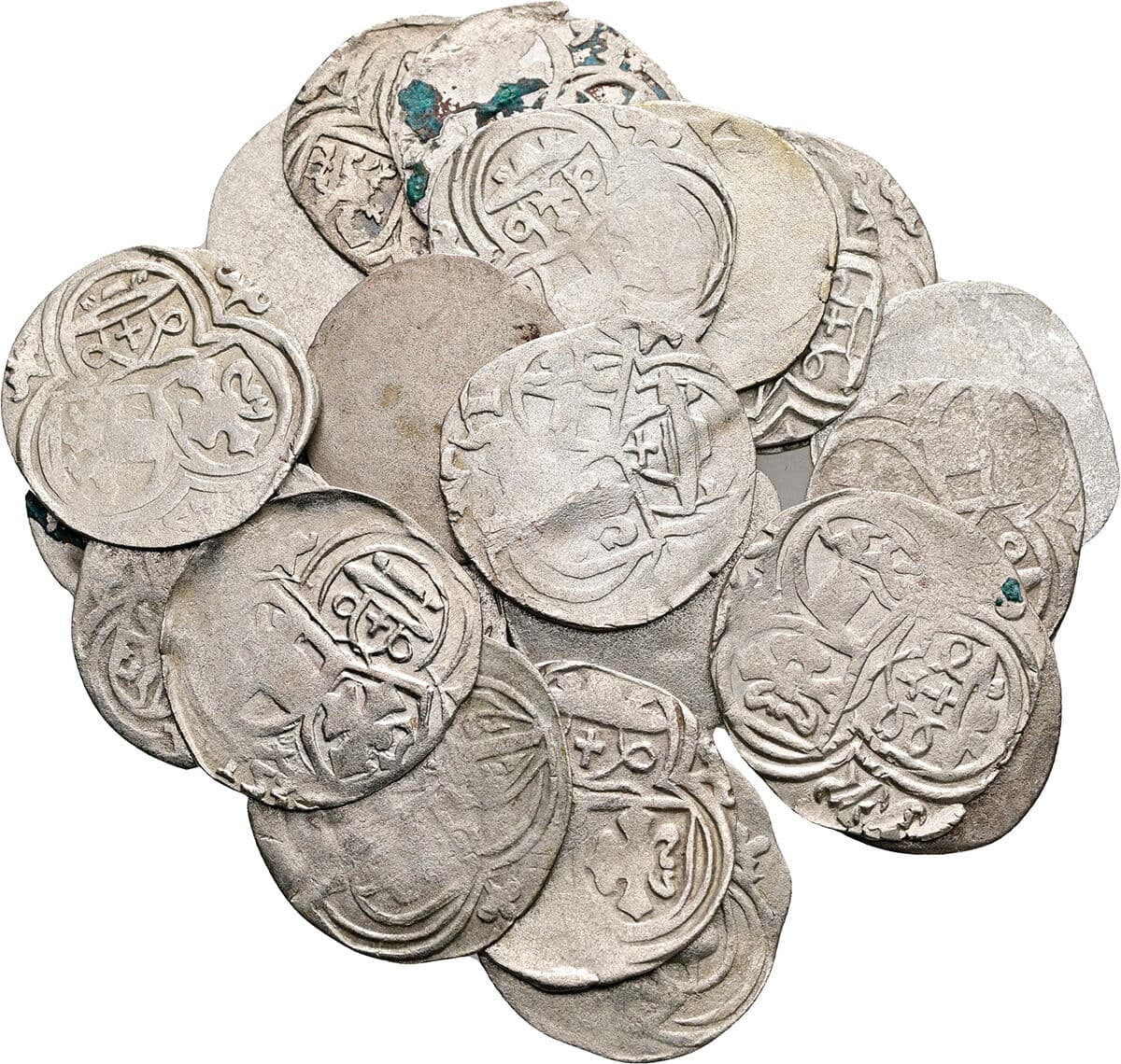 Zweier / Lot 23 Stück