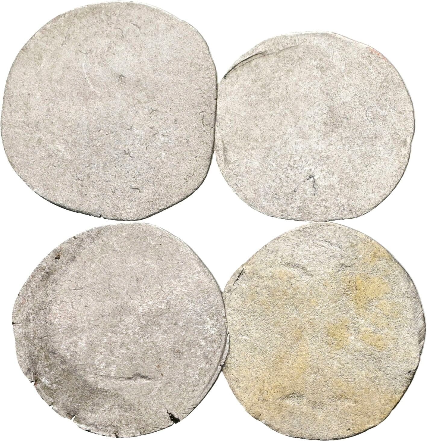 Zweier / Lot 4 Stück