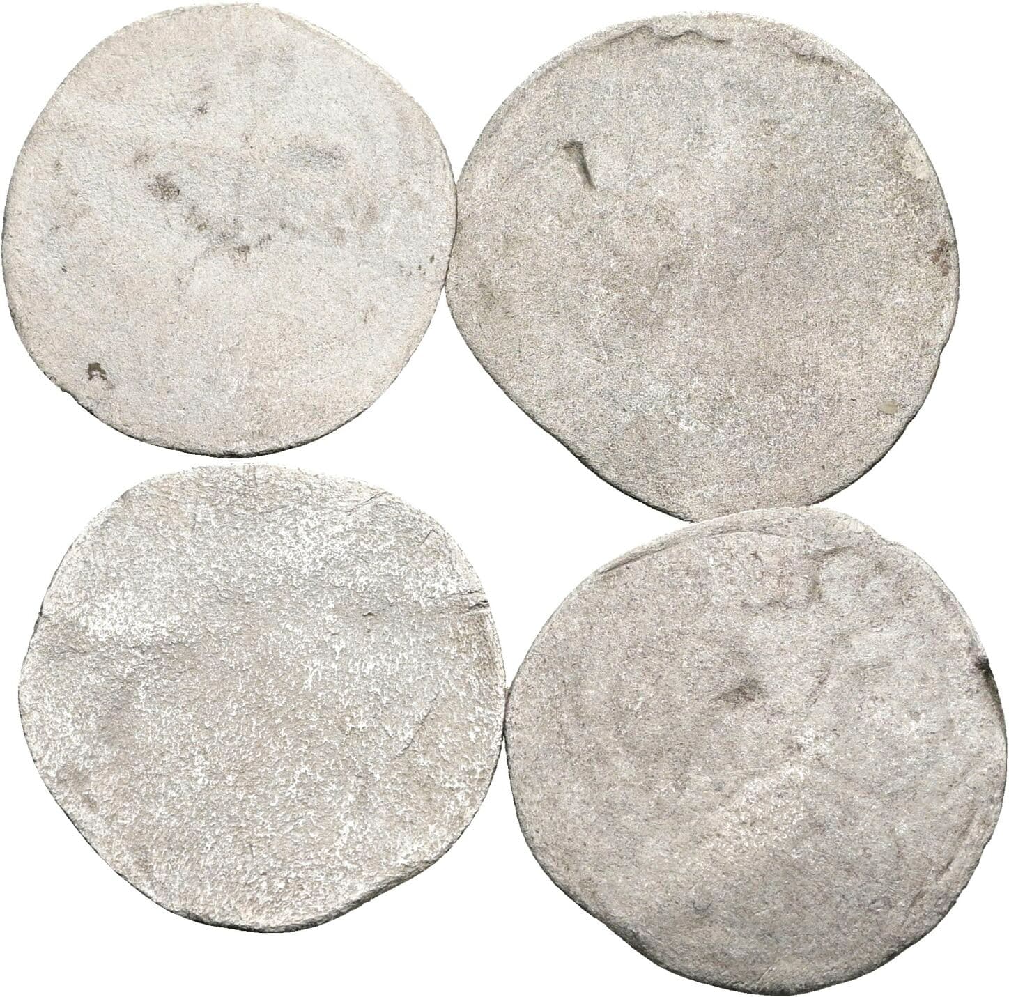 Zweier / Lot 4 Stück