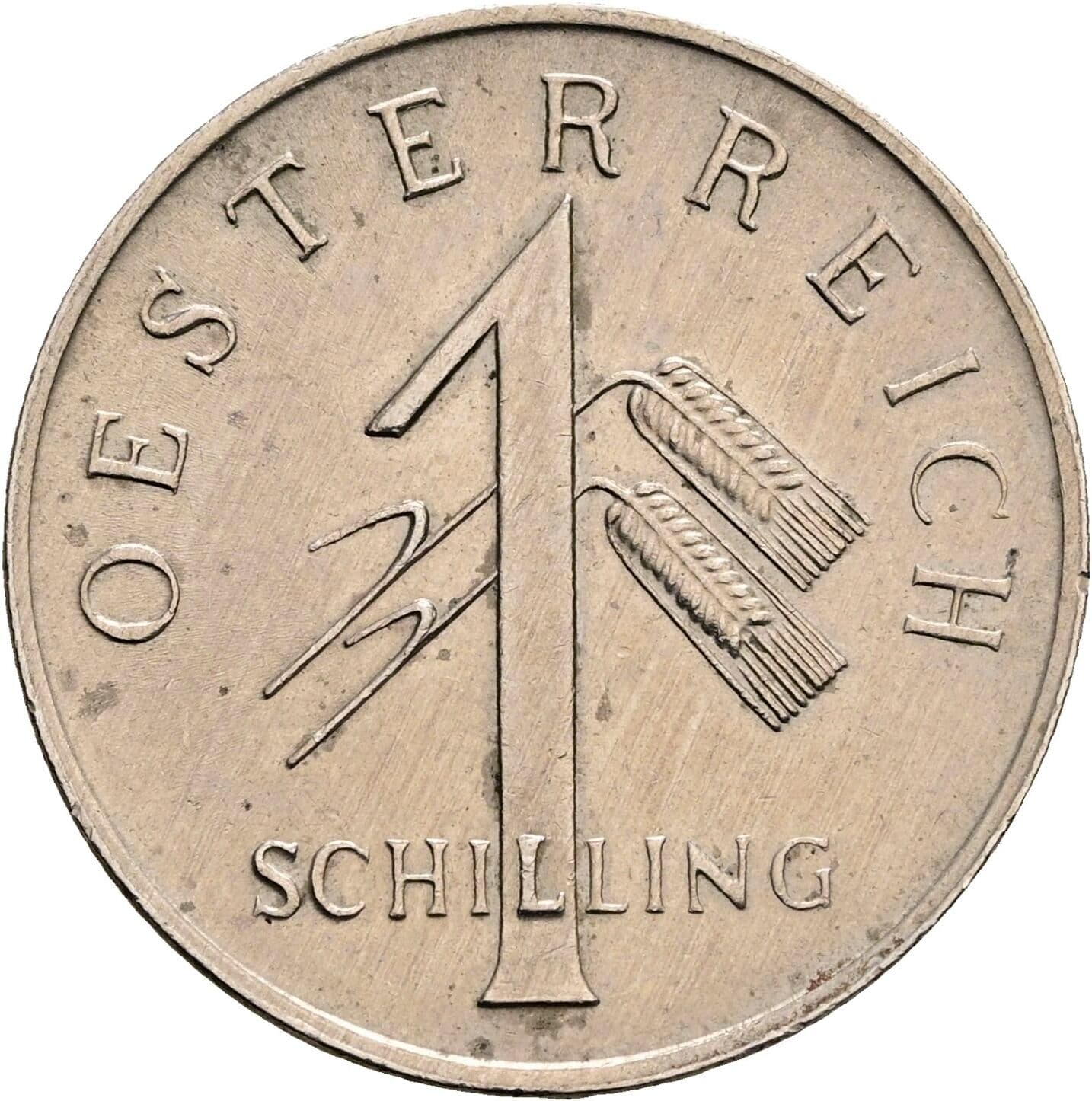1 Schilling 1935 – Vorderseite