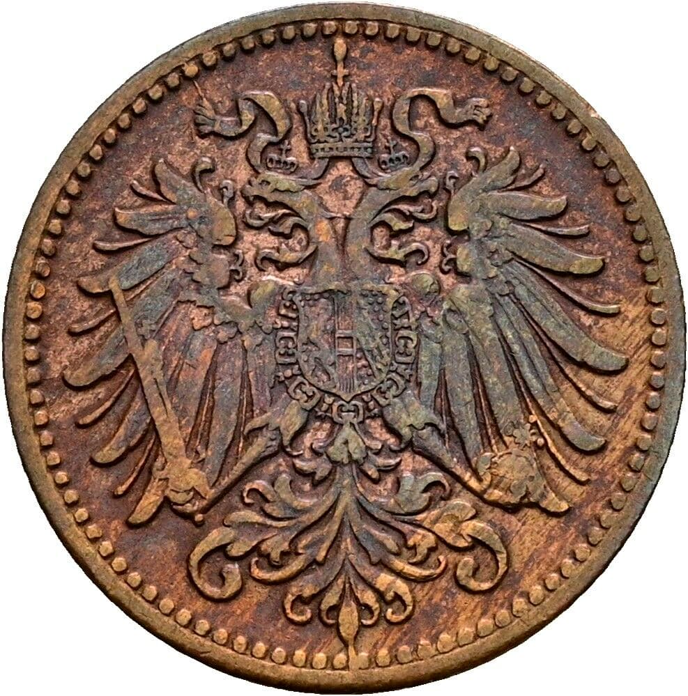 1 Heller Franz Joseph I. 1848-1916 1903 – Rückseite