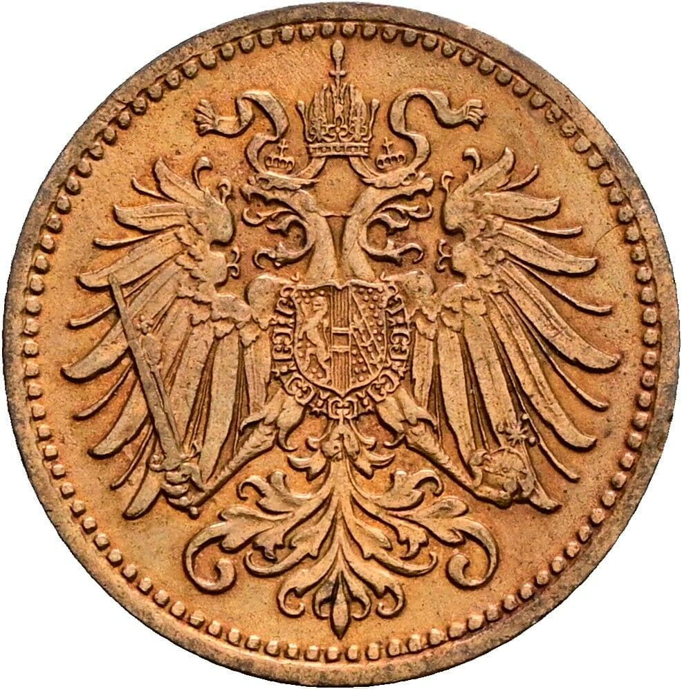 1 Heller Franz Joseph I. 1848-1916 1911 – Rückseite
