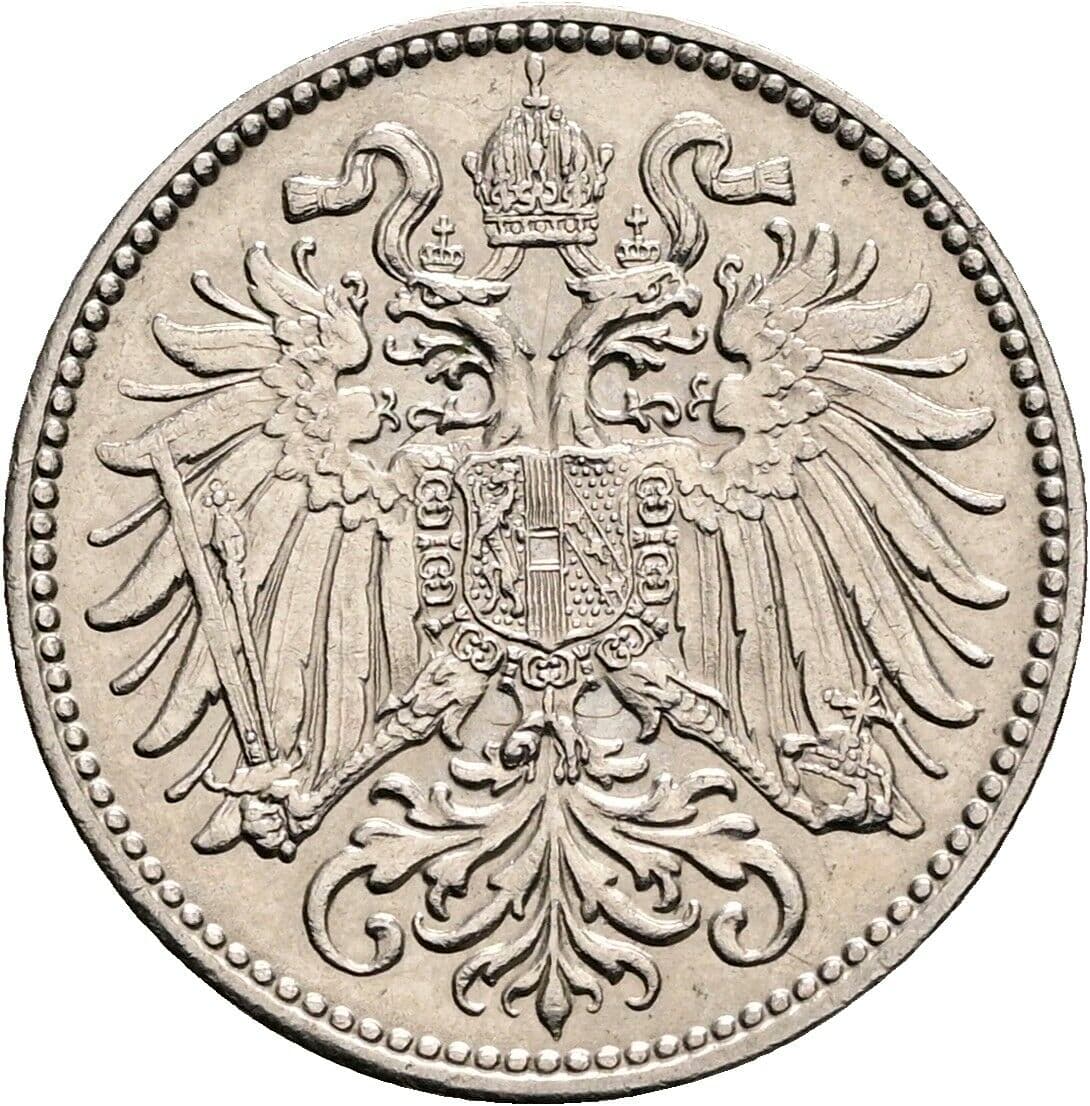 10 Heller Franz Joseph I. 1848-1916 1910 – Rückseite