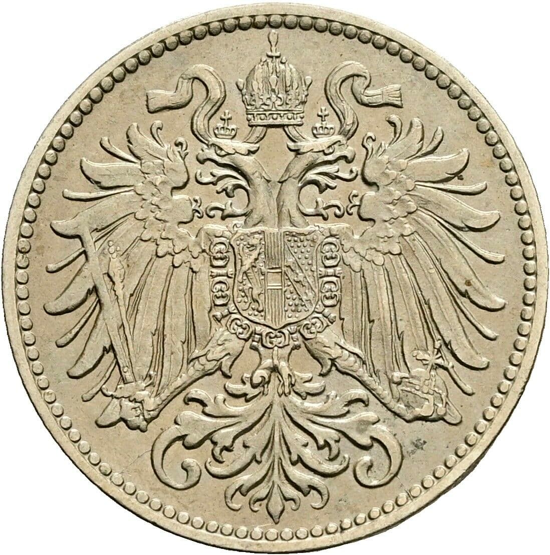 10 Heller Franz Joseph I. 1848-1916 1915 – Rückseite