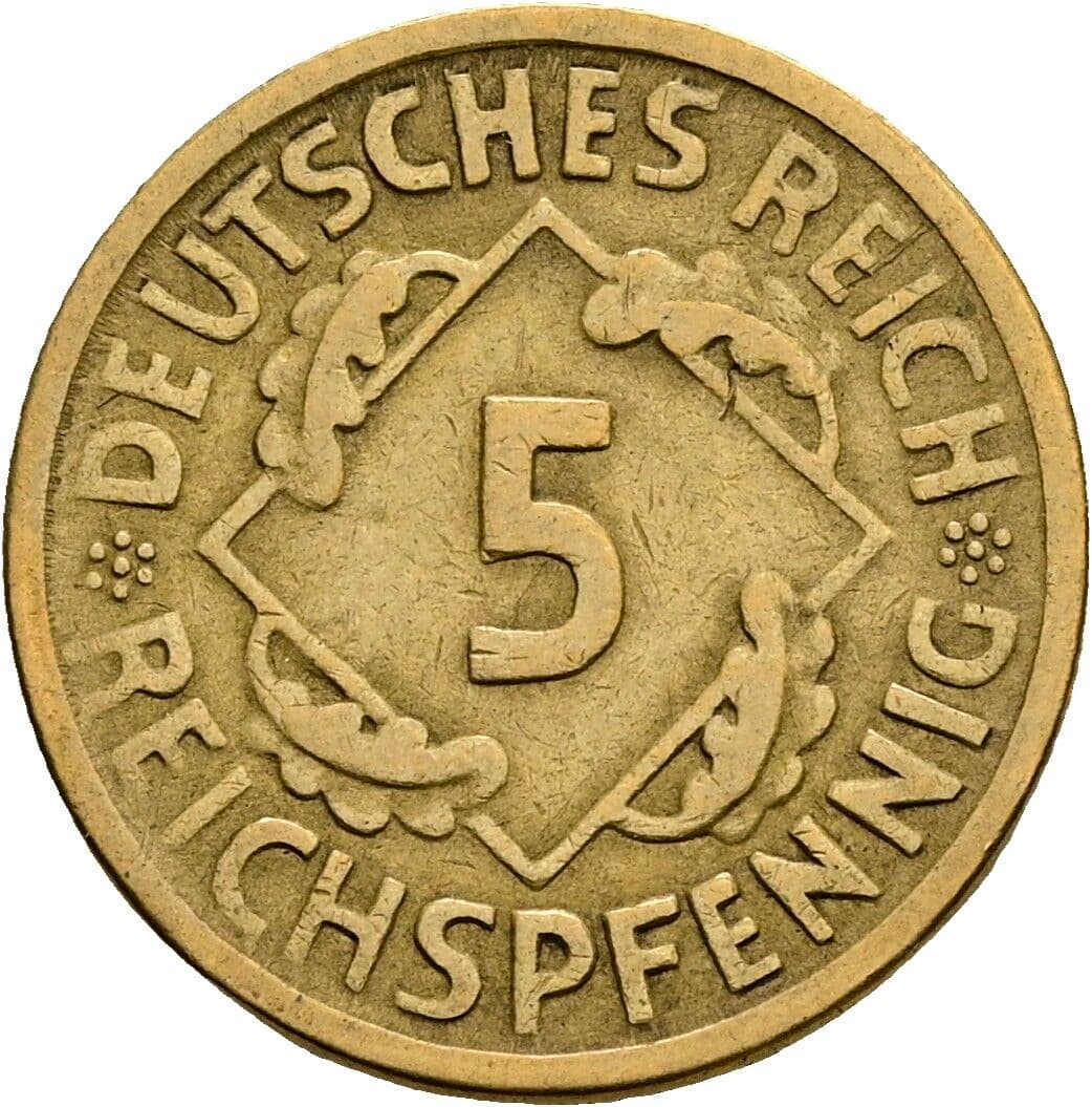 5 Reichspfennig