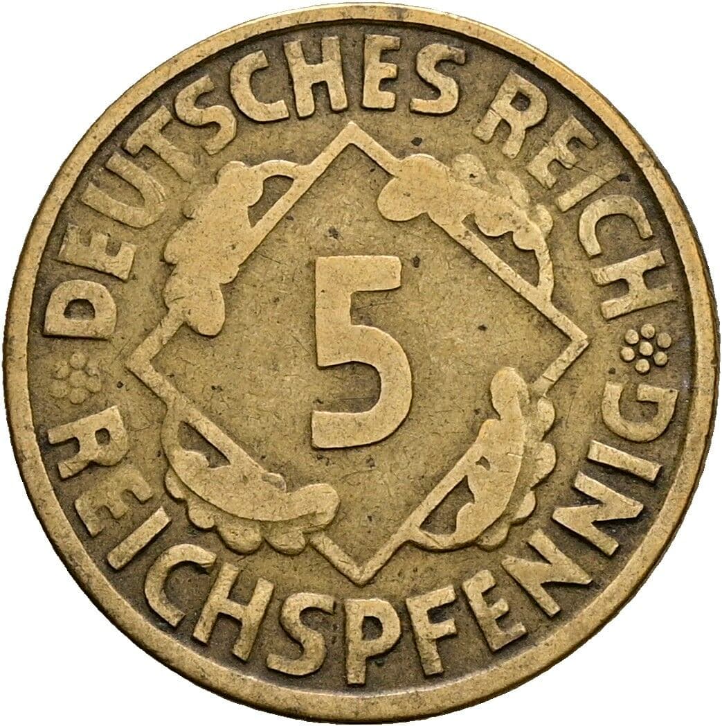 5 Reichspfennig
