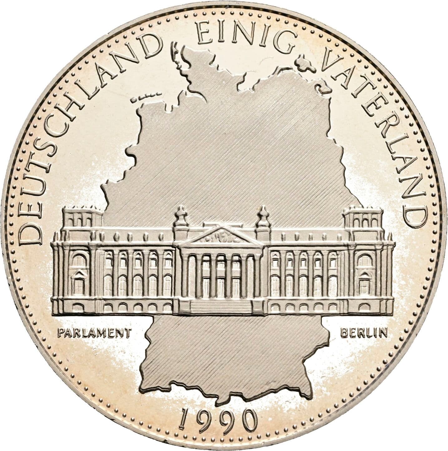 Medaille 1990 – Vorderseite