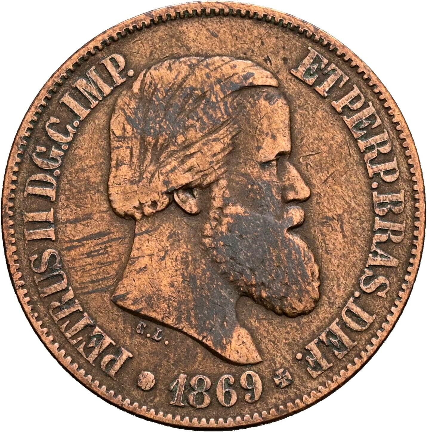 20 Rats 1869 – Vorderseite