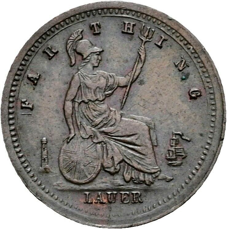 Lauer Farthing Token