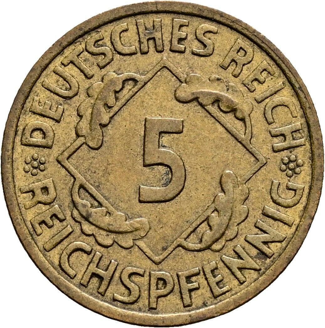 5 Reichspfennig