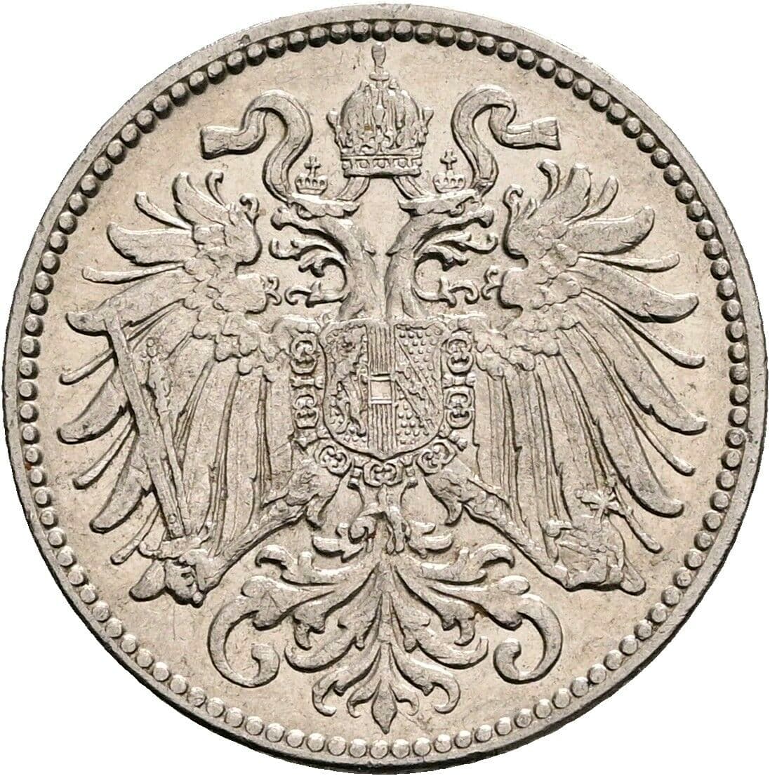 10 Heller Franz Joseph I. 1848-1916 1910 – Rückseite