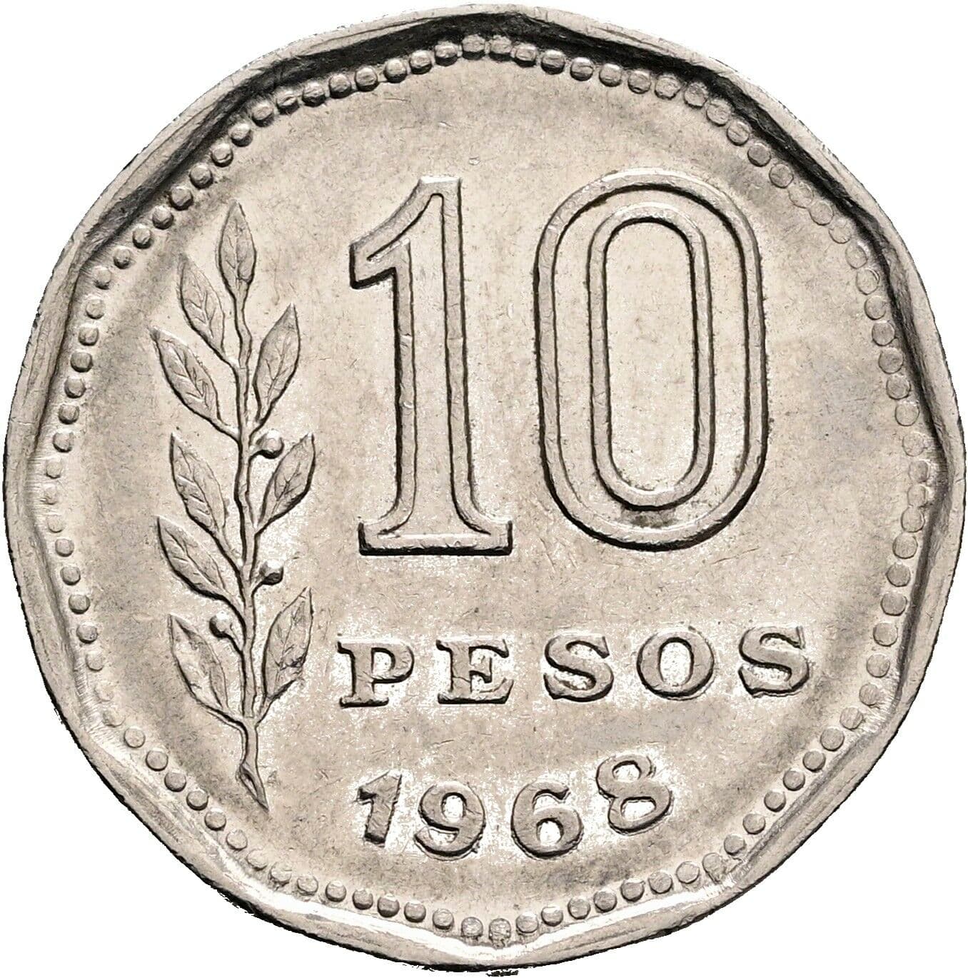 10 Pesos